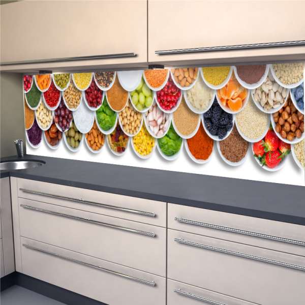Küchenrückwand Bowl Motiv