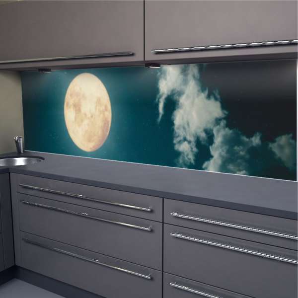 Küchenrückwand Moonlight