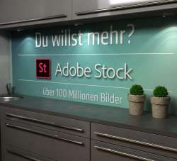 Deine neue Küchenrückwand Tafel